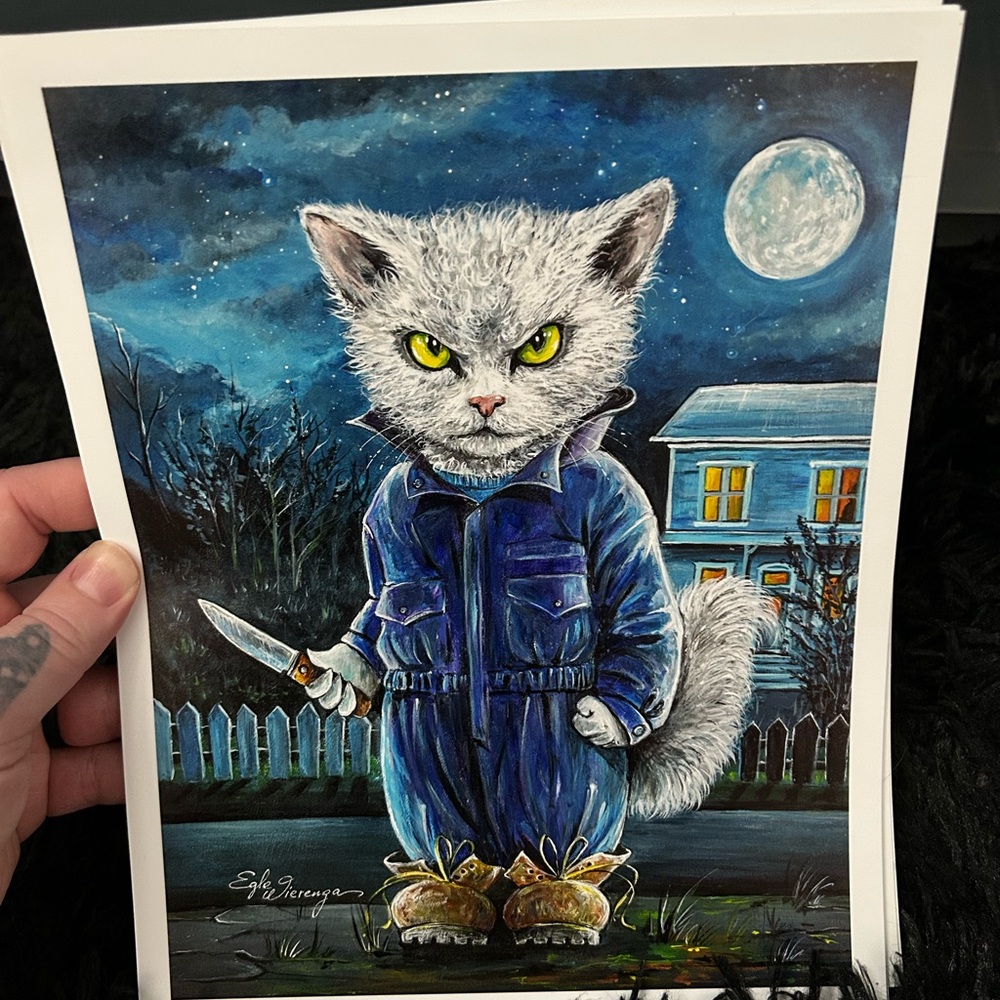Bundle of Horror Kitty Prints
